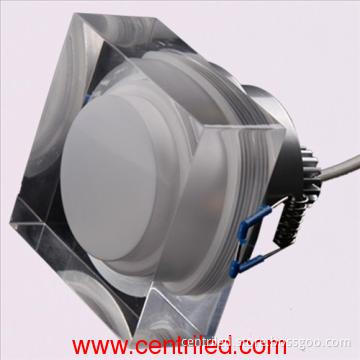 Fixed 3W Certified  Crystal  LED Ceiling Lamps by CE and RoHS